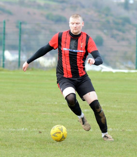 Goodwick skipper Scott Delaney scored a brace for Goodwick